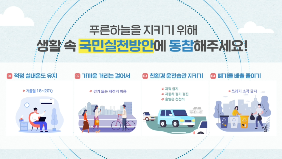 환경부- 제2차 미세먼지 계절관리제 (2020년 12월 홍보영상)