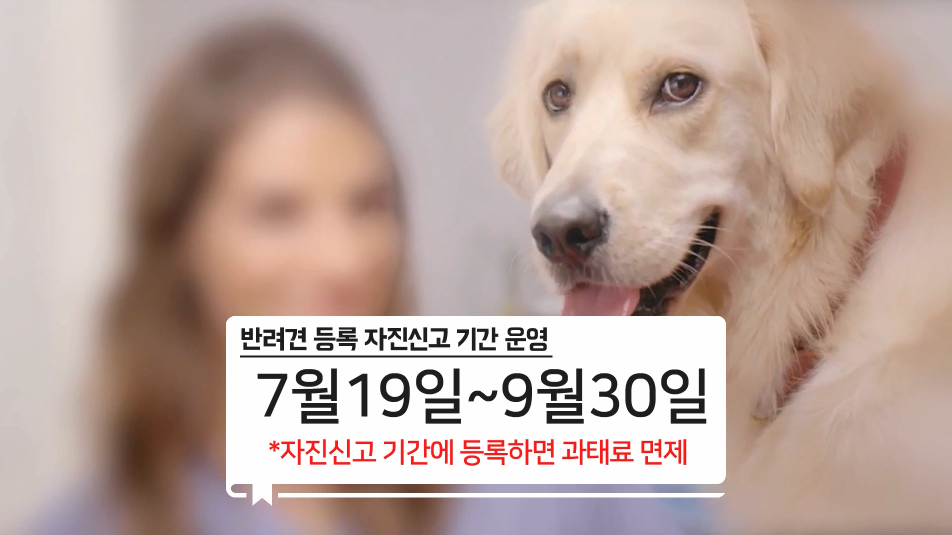 농림축산식품부- 반려견 등록 (2021년 9월 홍보영상)