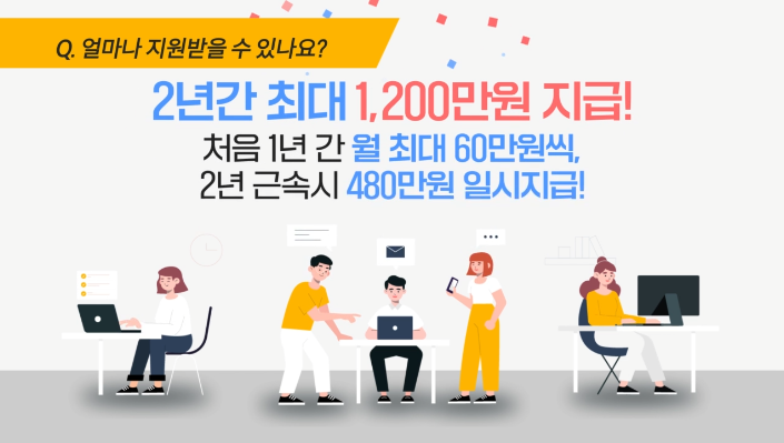 고용노동부- 청년일자리도약장려금 (2023년 6월 홍보영상)
